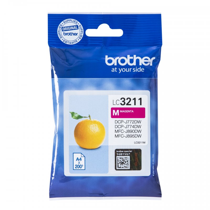 BROTHER Cartucho tinta  Magenta   LC3211M