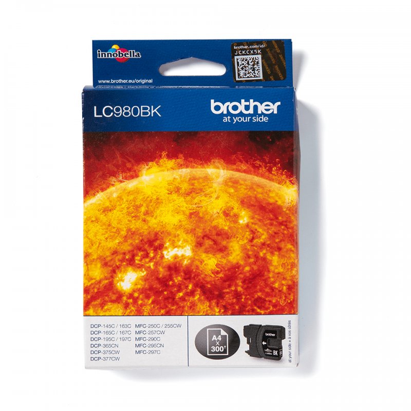 BROTHER Cartucho de tinta negro  DCP-145C/DCP-165C,