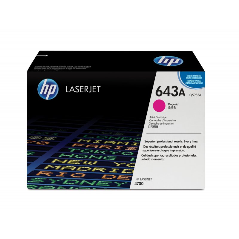 HP Laserjet Color 4700 Toner Magenta, 10.000 Paginas