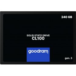 GOODRAM SSD 240GB CL100 G.3 2,5 SATA III