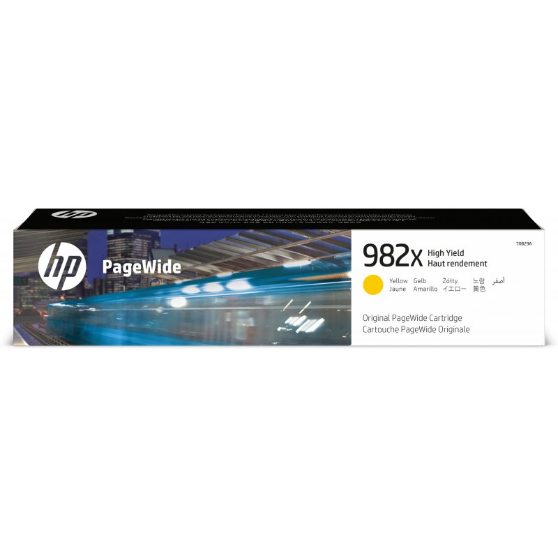 HP PageWide Enterprise Color 765dn MFP 780dn 785z  Toner Yellow Alta capacidad 982X