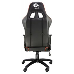 Talius silla Gecko V2 gaming negra/naranja,brazos fijos, butterfly, base nylon, ruedas nylon