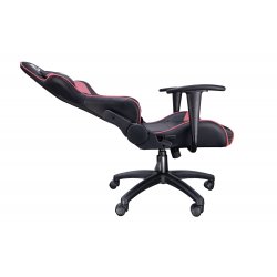 Talius silla Gecko V2 gaming negra/rosa, brazos fijos, butterfly, base nylon, ruedas nylon