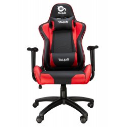 Talius silla Gecko V2 gaming negra/roja, brazos fijos, butterfly, base nylon, ruedas nylon, gas clas