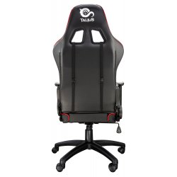 Talius silla Gecko V2 gaming negra/roja, brazos fijos, butterfly, base nylon, ruedas nylon, gas clas
