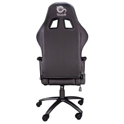 Talius silla Komodo gaming black, 2D, butterfly, base metal, ruedas 60mm nylon, gas clase 4, 2 almoh