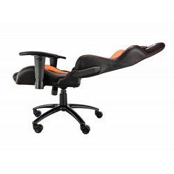 Talius silla Lizard V2 gaming black/orange 2D, butterfly, base metal, ruedas 60mm nylon, gas clase 4