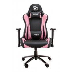 Talius silla Lizard V2 gaming black/Pink 2D, butterfly, base metal, ruedas 60mm nylon, gas clase 4