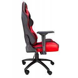 Talius Silla Viper gaming negra/roja, 4D, butterfly, base metal, ruedas 60mm nylon, gas clase 4,