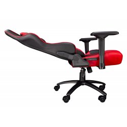 Talius Silla Viper gaming negra/roja, 4D, butterfly, base metal, ruedas 60mm nylon, gas clase 4,