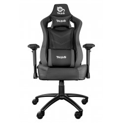 Talius silla Vulture gaming negra/gris butterfly, base nylon, ruedas nylon, 4D