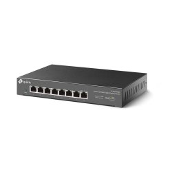 TP-LINK Conmutador de escritorio multigigabit de 8 puertos RJ45 2.5G. Caja de acero para escritorio