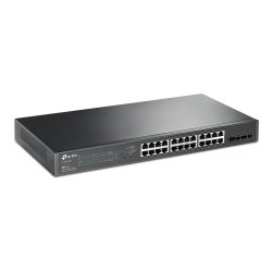 TP-Link Switch JetStream? 28-Port Gigabit Smart with 24-Port PoE+