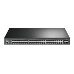TP-Link Switch gestionable L2+ JetStream ? de 52 puertos Gigabit con 48 puertos PoE+