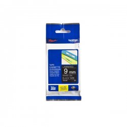 BROTHER Cinta laminada negro/blanco 9mm