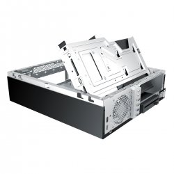 UNYKACH Caja Sobremesa SLIM UK 3001 Negro 2*USB 3.0+2*USB 2.0 MICRO ATX Admite Fuente TFX