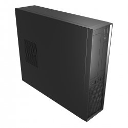 UNYKACH Caja Sobremesa SLIM UK 3001 Negro 2*USB 3.0+2*USB 2.0 MICRO ATX Admite Fuente TFX