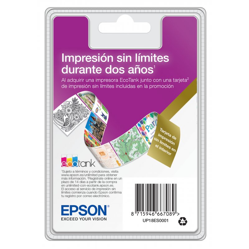 EPSON ECOTANK Unlimited Printing EIB ES