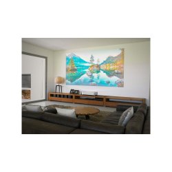EPSON Proyector EH-LS800W de distancia ultracorta, láser inteligente para TV