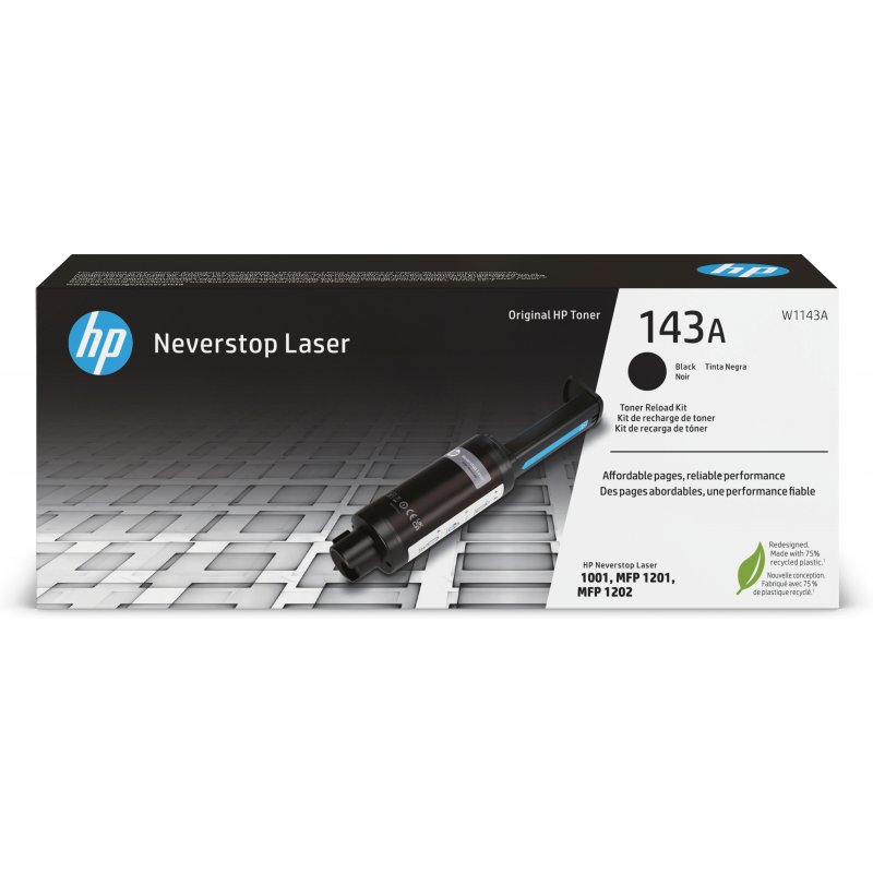 HP 143A Kit de recarga de toner Neverstop