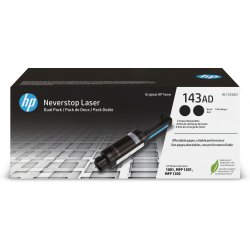 HP 143A Kit de recarga de toner Neverstop Pack 2