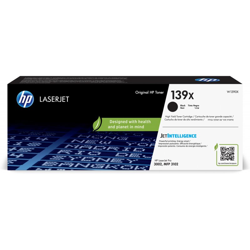 HP Toner 139X Negro para laserJet Pro 3001/3002