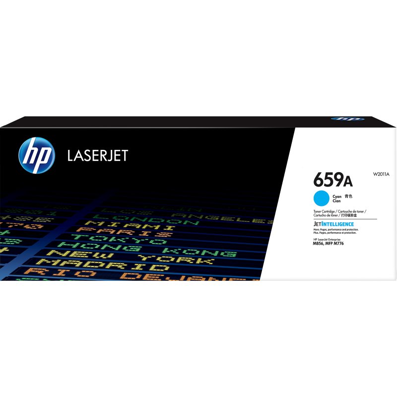 HP Color Laserjet M856 Toner Cian 659A