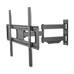 AISENS - SOPORTE PRO GIRATORIO, INCLINABLE Y NIVELABLE PARA MONITOR/TV 50KG DE 37-70, NEGRO