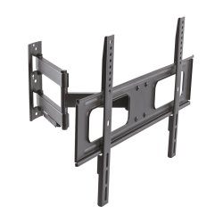 AISENS - SOPORTE PRO GIRATORIO, INCLINABLE Y NIVELABLE PARA MONITOR/TV 50KG DE 37-70, NEGRO