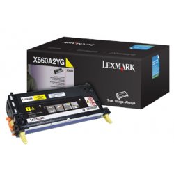 LEXMARK X560 Cartucho de impresion Amarillo
