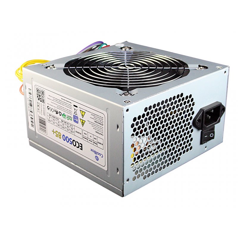 COOLBOX FUENTE ALIMENTACION ATX ECO-500 85+ (80+ BRONZE)