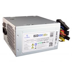 COOLBOX FUENTE ALIMENTACION ATX ECO-500 85+ (80+ BRONZE)
