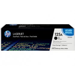HP Laserjet CP1210, CM131 Toner negro nº125A (Pack 2)