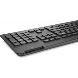 HP Teclado Business Slim Smartcard USB Negro