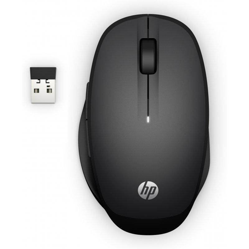 HP Raton Dual Mode Bluetooth, 2.4 GHz - negro