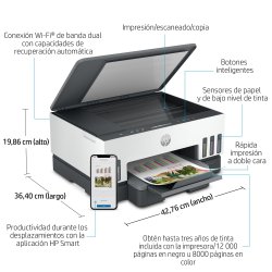 HP multifuncion inkjet Smart Tank 7005