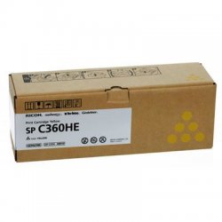RICOH Print Cartridge Yellow SP C360HE