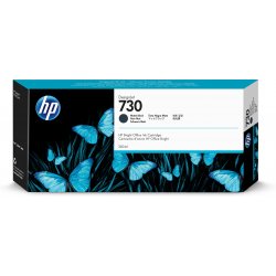 HP nº730 300-ml Matte Black Ink Crtg