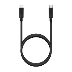 AISENS - CABLE USB 3.2 GEN2 10GBPS 4K@60HZ 5A 100W E-MARKER, TIPO USB-C/M-USB-C/M, NEGRO, 3.0M