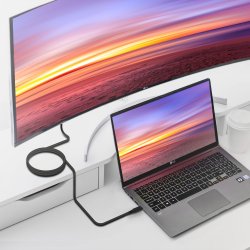 AISENS - CABLE USB 3.2 GEN1 5GBPS 4K@60HZ 3A 60W E-MARKER, TIPO USB-C/M-USB-C/M, NEGRO, 4.0M