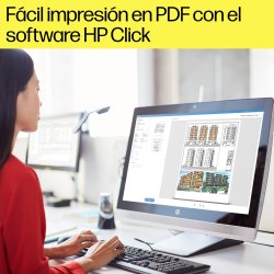 HP Impresora gran formato DesignJet T1600dr PS 36-in Printer