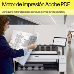 HP Impresora gran formato DesignJet T2600dr PS 36-in MFP