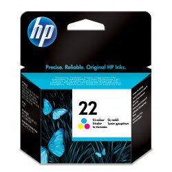HP Deskjet 3920/3940 PSC 1410 Cartucho Color Nº22 (5ml)