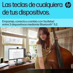 HP Teclado multidispositivo compacto HP 355 con Bluetooth