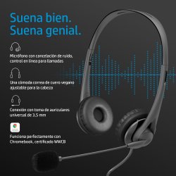HP Auriculares estereo G2 de 3,5 mm