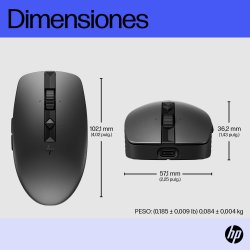 HP Raton Multidispositivo recargable 715