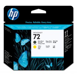HP Designjet T610/1100 Cabezal Negro mate y Amarillo nº72
