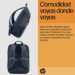 HP Mochila para portatil Travel de 18L 15,6" gris hierro