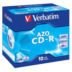 VERBATIM CD-R 700Mb 52X (Pack de 10 unidades)