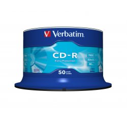 VERBATIM CD-R 700MB 52x Extra Protection (Tarrina 50)